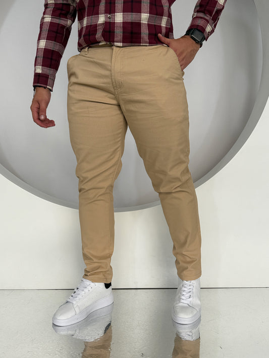 Pantalón Dril Confort Arena