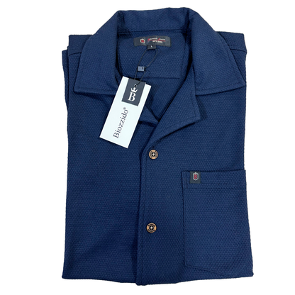 Camisa Oversize Azul noche