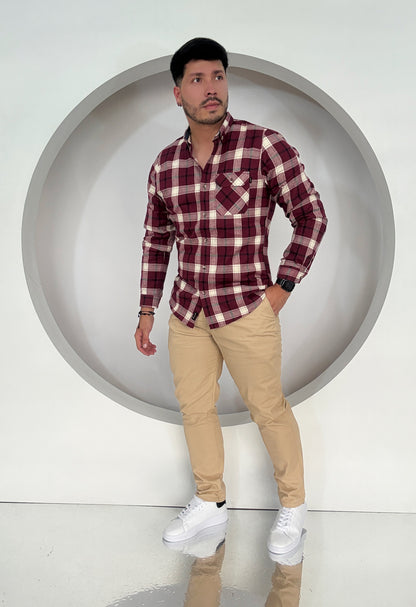 Pantalón Dril Confort Arena