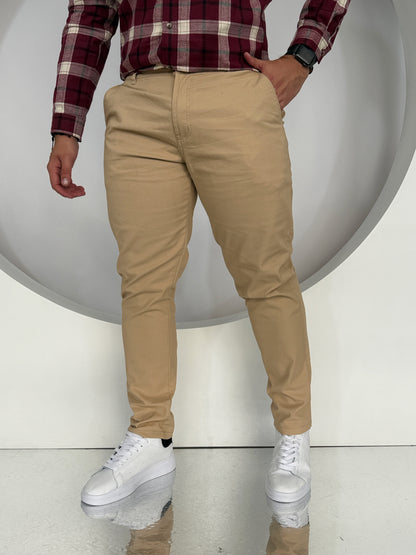 Pantalón Dril Confort Arena