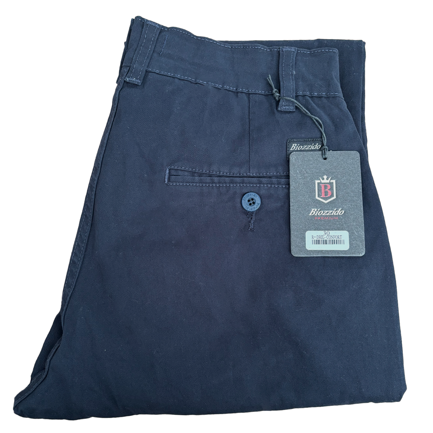 Pantalón Dril Confort Azul Noche