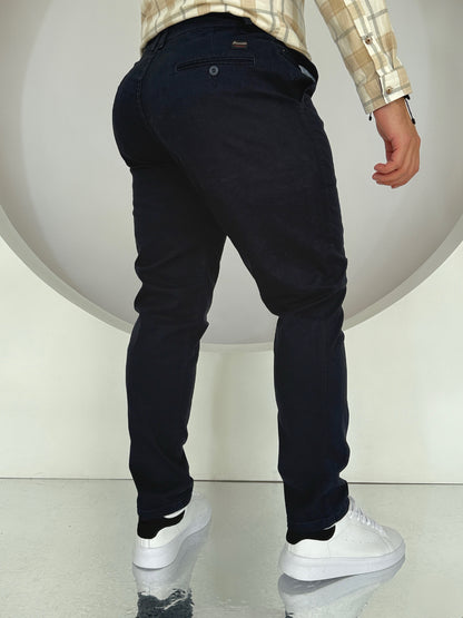 Pantalón Dril Confort Azul Noche