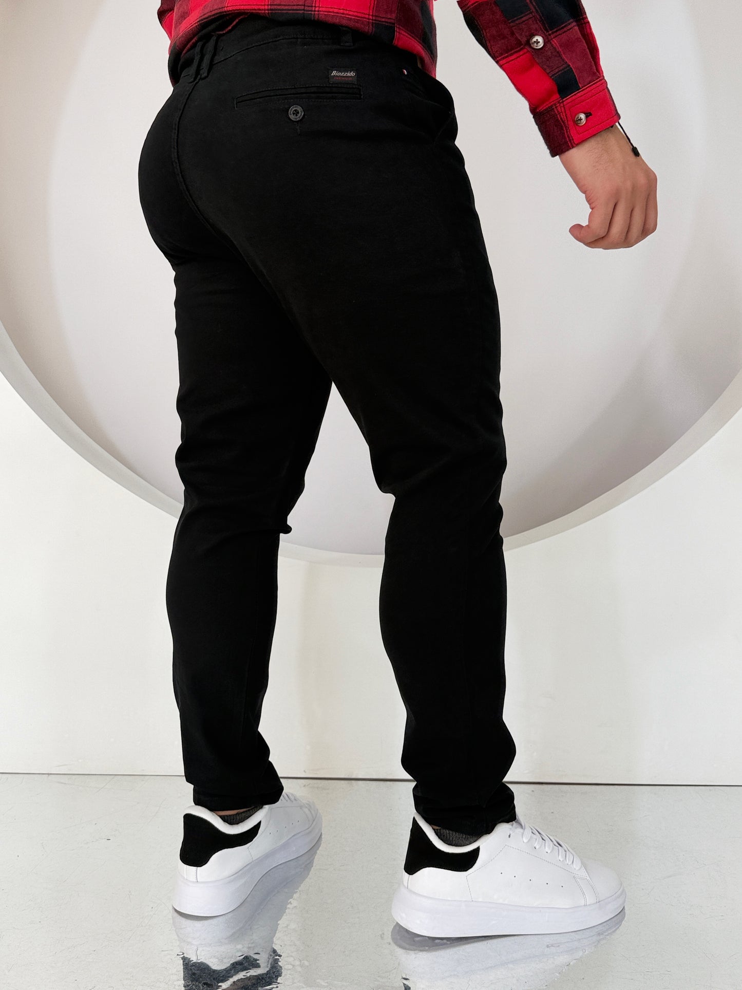 Pantalón Dril Confort Negro